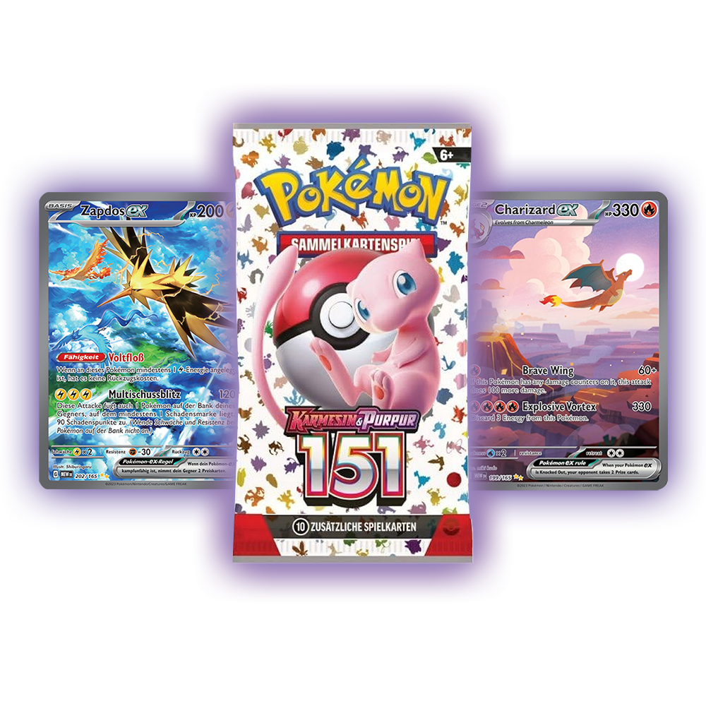 Pokémon TCG: 151 – Booster Pack (DE)