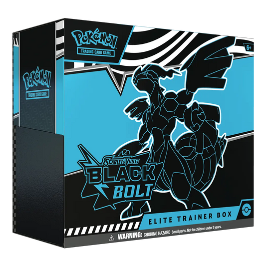 Pokémon TCG: Black Bolt (SV10.5) - Elite Trainer Box (EN) [Vorbestellung]