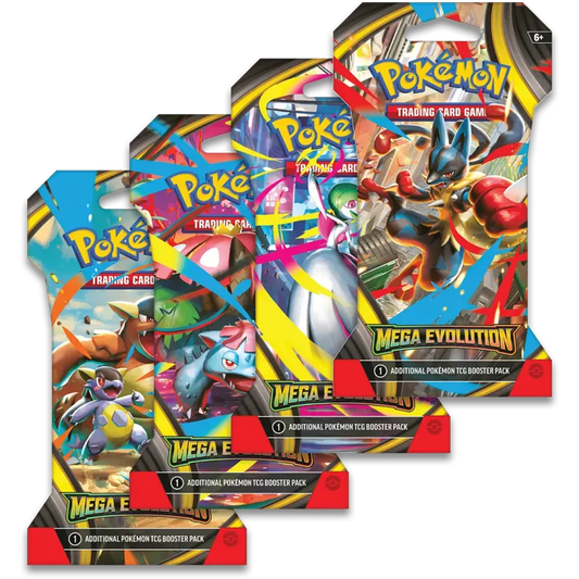 Pokémon TCG: Mega Evolution (ME01) Sleeved Booster (Englisch)
