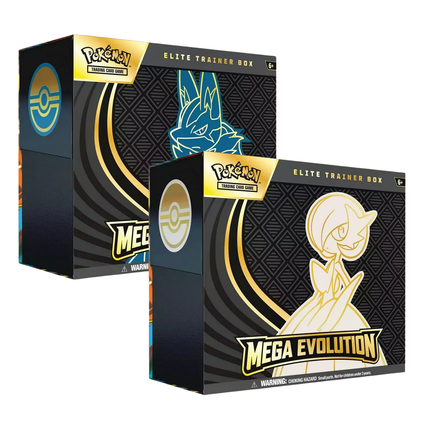 Pokémon TCG: Mega Evolution (KP11) – Elite Trainer Box (Englisch) [Vorbestellung] Zufälliges Artwork