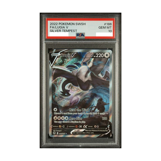 Pokemon Lugia V #186 SILVER TEMPEST 2022 | PSA 10 | EN
