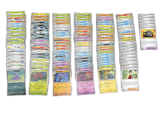 Pokemon 151 Komplett Set C/UC | Deutsch | Masterset | Alle 128 Karten